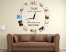 Time Spent with Family, is Worth Every SecondFamily Quotes Wall Art Stickers Time Spent with Family, is Worth Every SecondFamily Quotes Wall Art Stickers